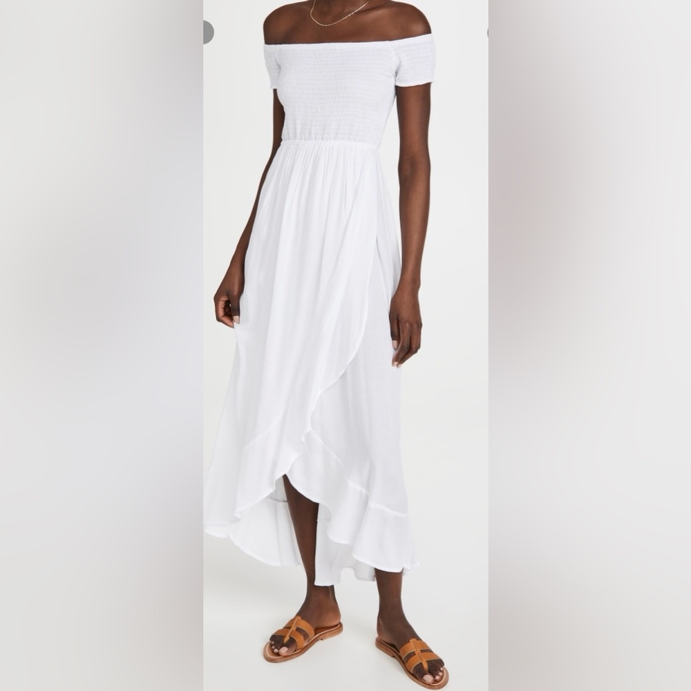 Tiare Hawaii White Cheyenne Dress - One Size